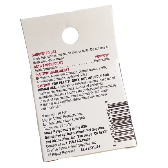 Well & Good Styptic Powder and Guillotine Cat Nail Clipper Set NEW - Picture 6 of 7